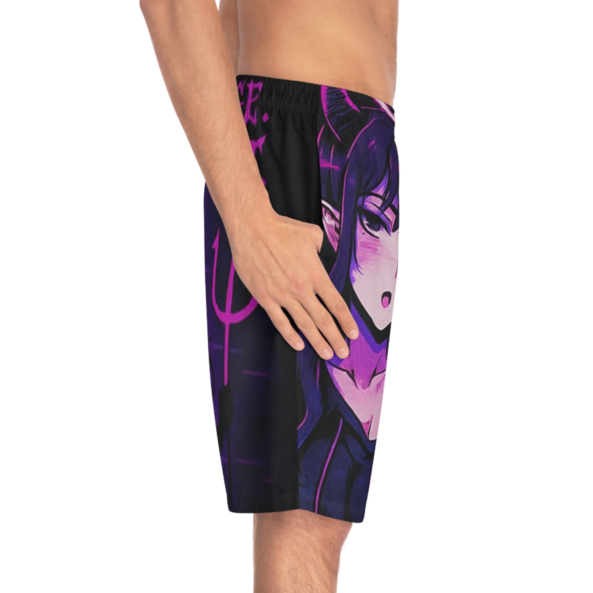Gothic Men's Anime Board Shorts