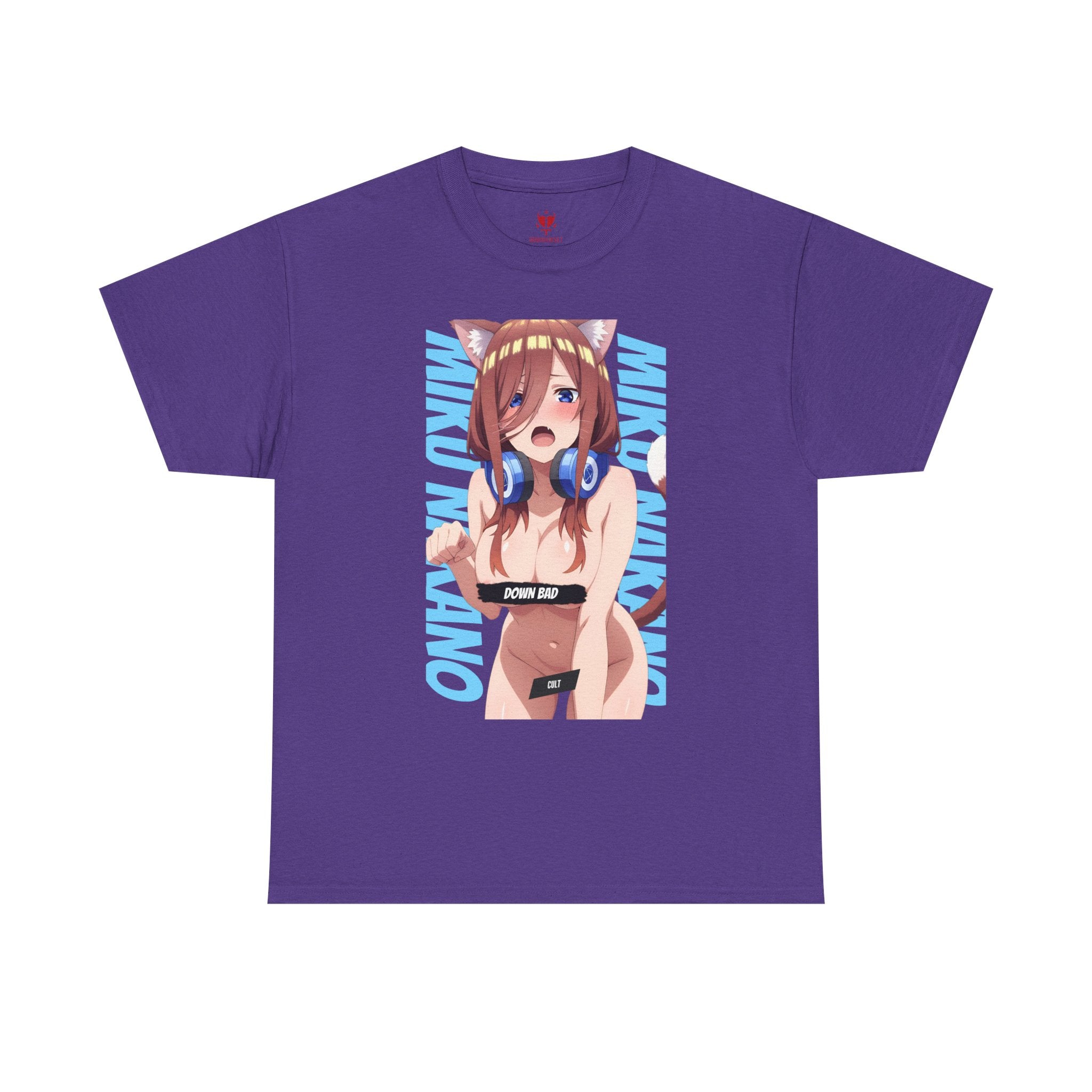 DownBadCult 'Miku Nakano' Anime Graphic Tee