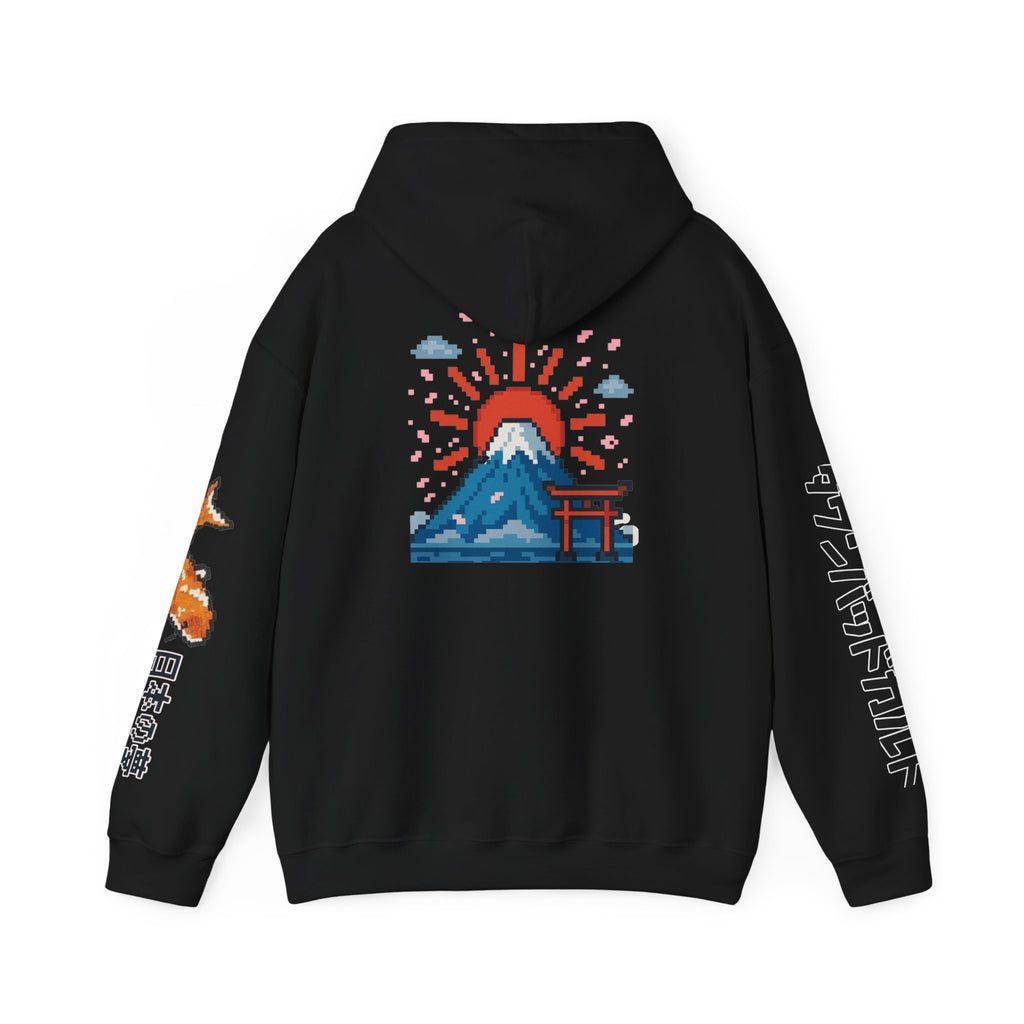 Unisex Japanese-Inspired Retro Hoodie