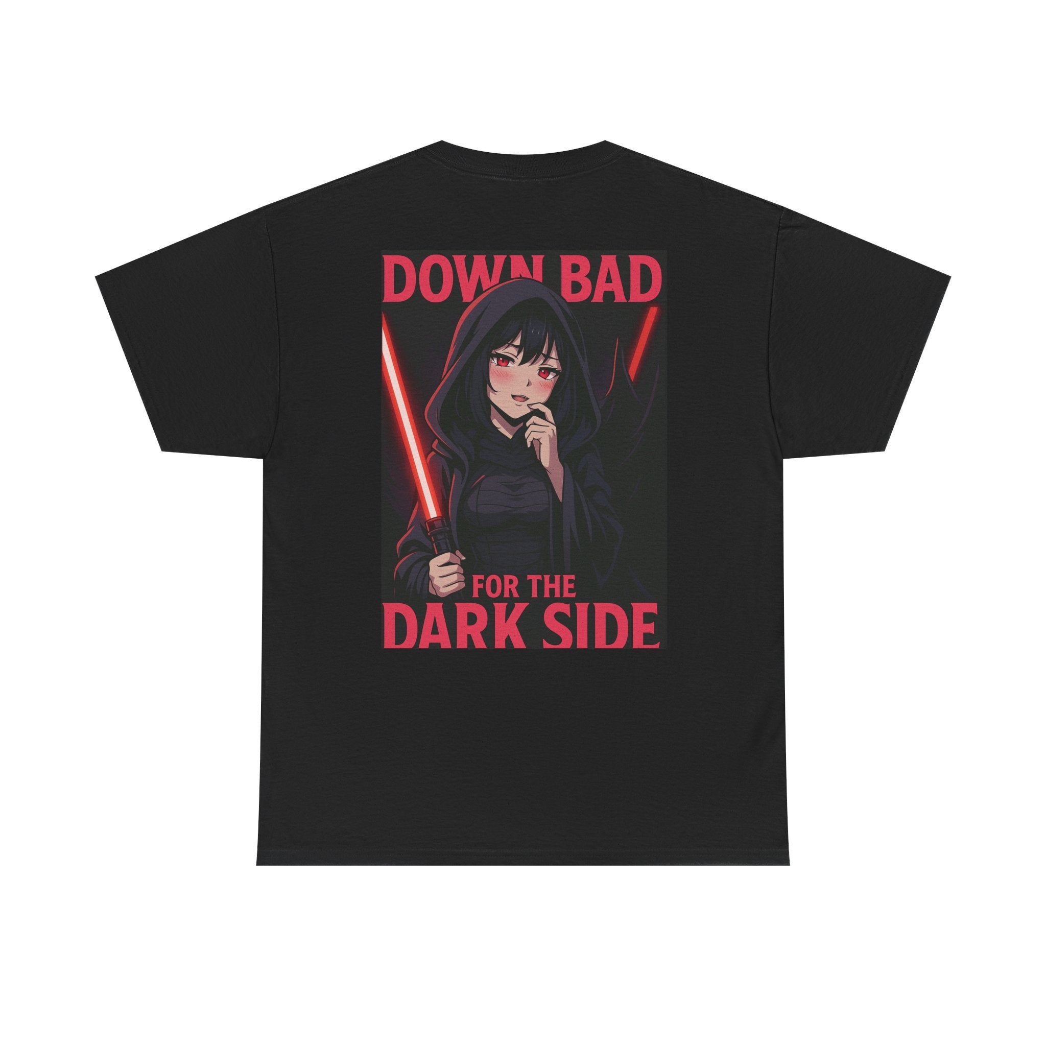 DownBadCult Down Bad For The DarkSide Unisex Heavy Cotton Tee