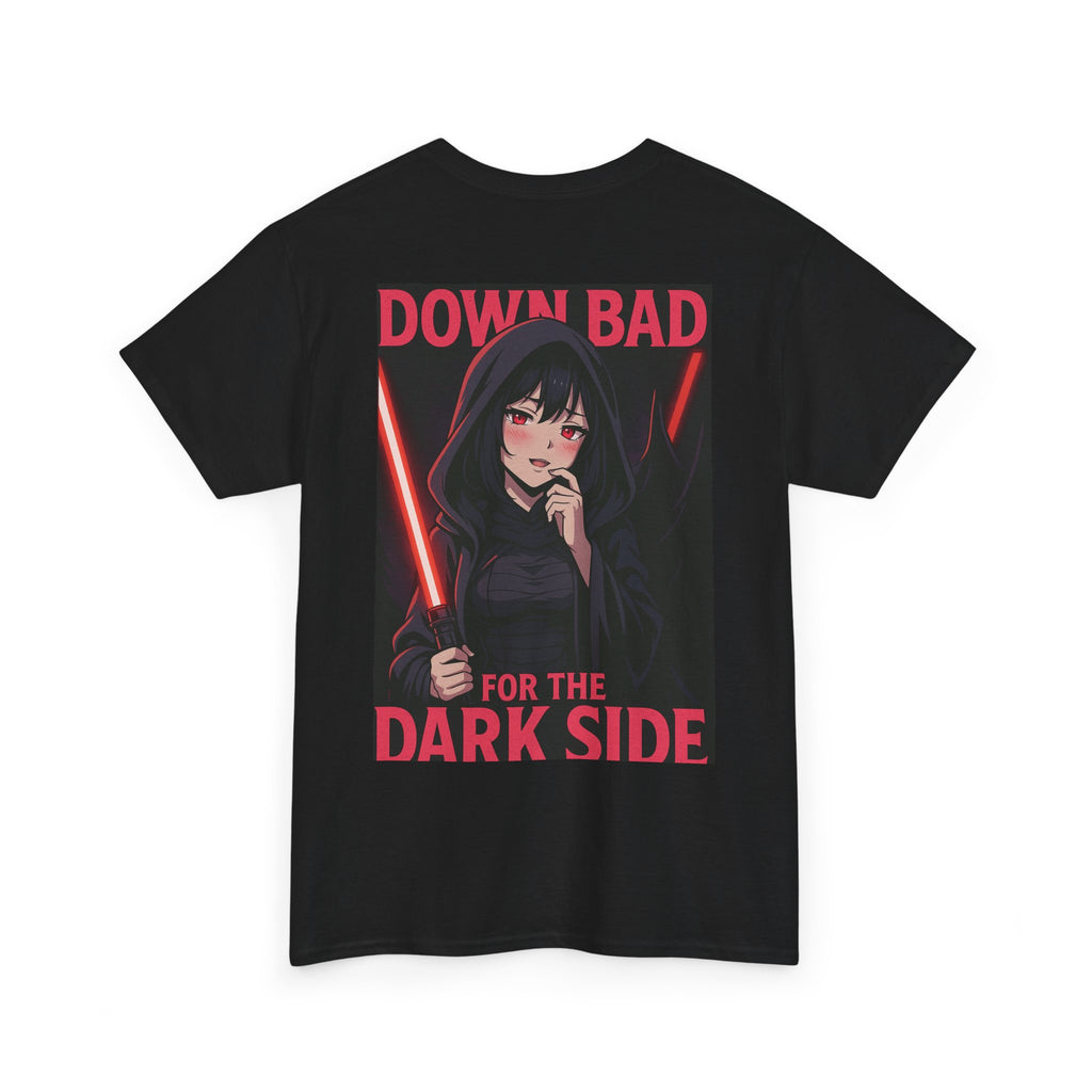 DownBadCult Down Bad For The DarkSide Unisex Heavy Cotton Tee
