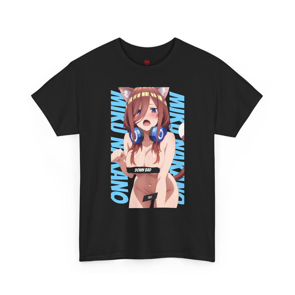 DownBadCult 'Miku Nakano' Anime Graphic Tee