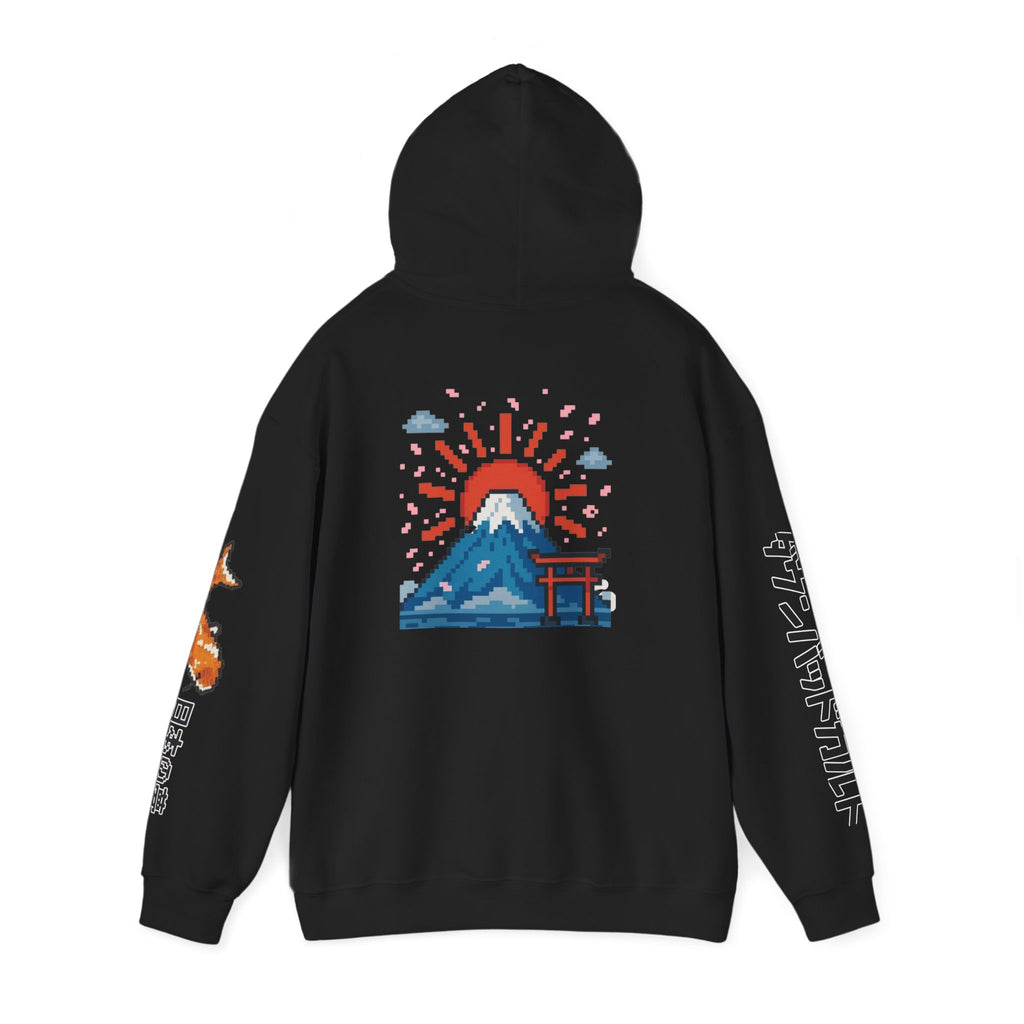Unisex Japanese-Inspired Retro Hoodie
