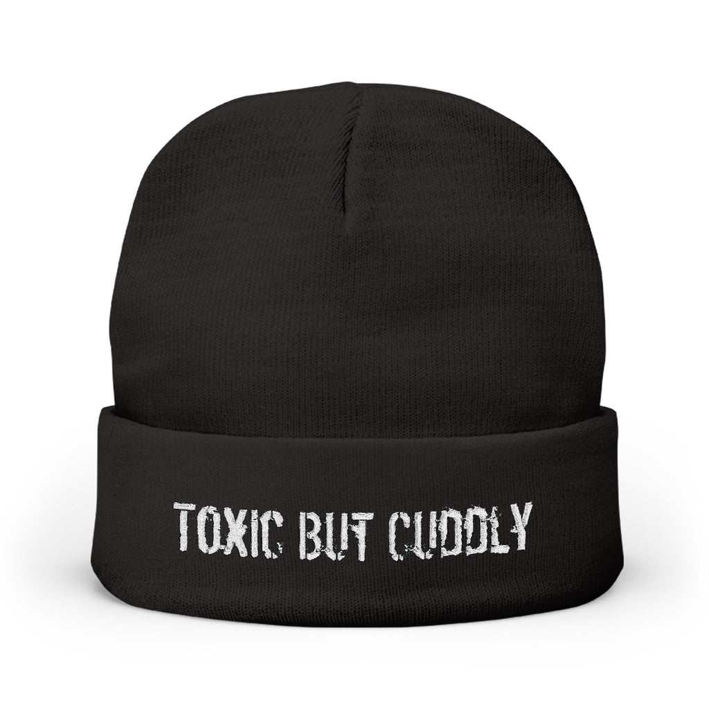 Toxic But Cuddly Knit Beanie