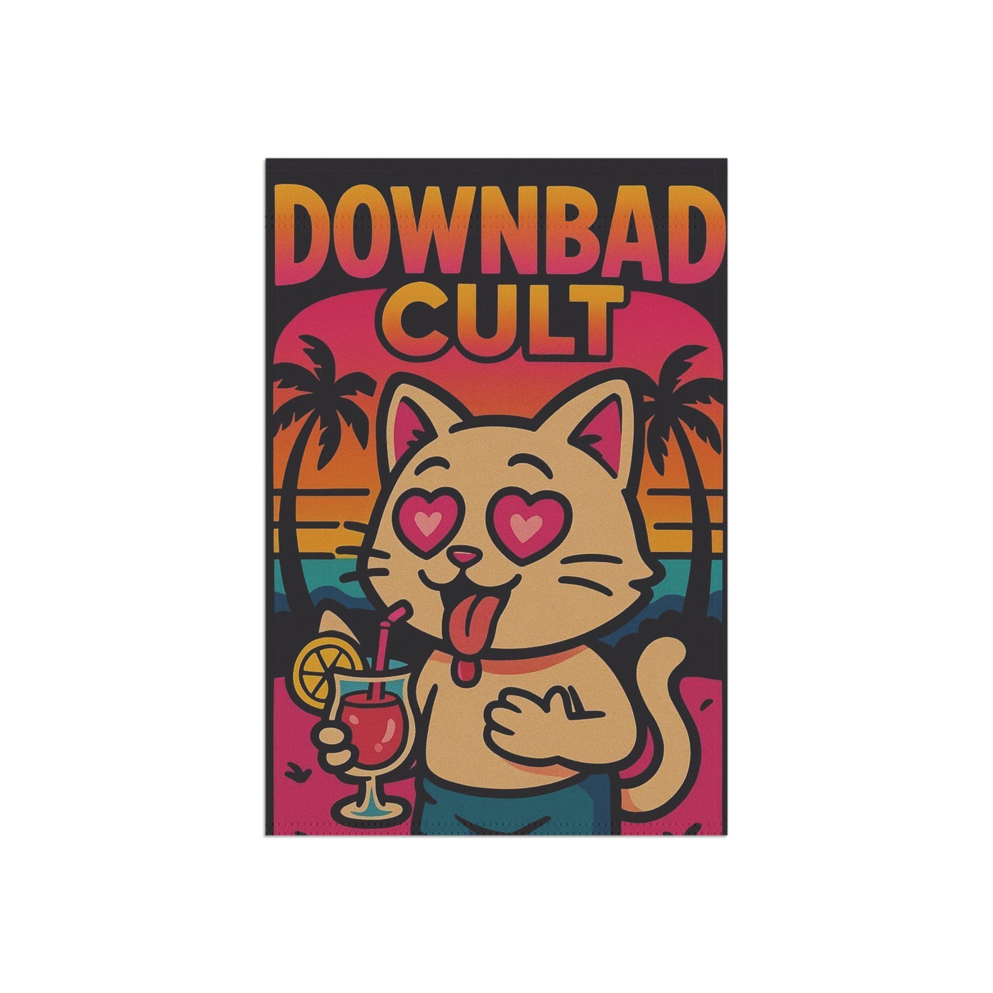 Whimsical Garden Banner - Downbad Cult Design