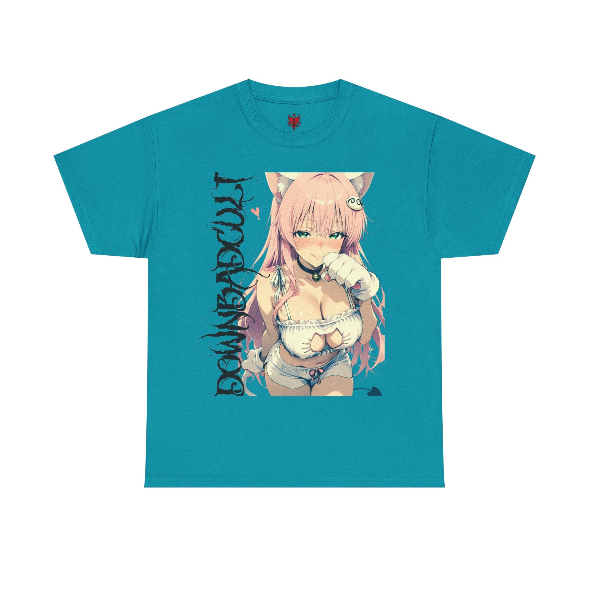 DownBadCult Anime Unisex Heavy Cotton Tee