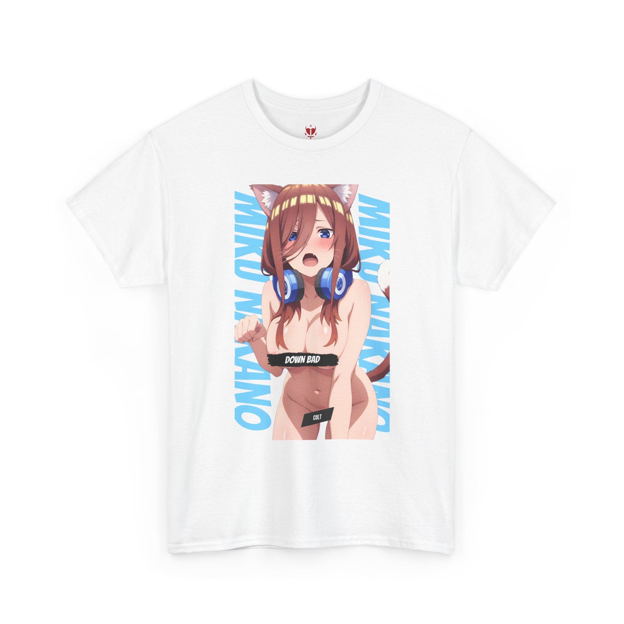 DownBadCult 'Miku Nakano' Anime Graphic Tee