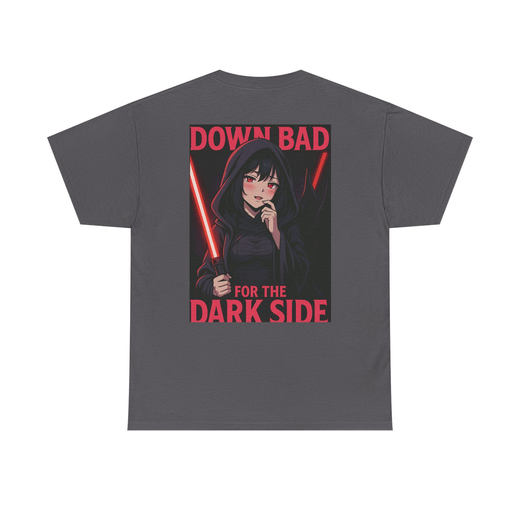 DownBadCult Down Bad For The DarkSide Unisex Heavy Cotton Tee