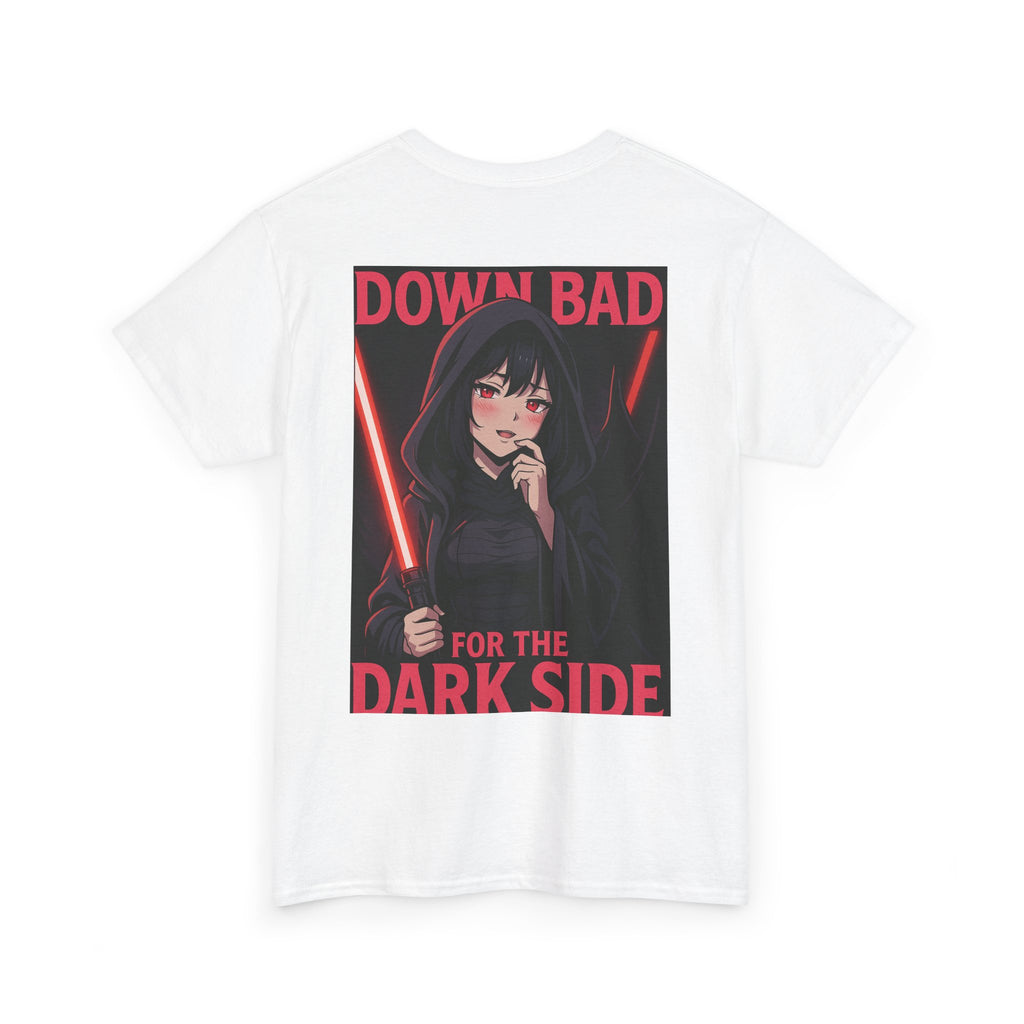 DownBadCult Down Bad For The DarkSide Unisex Heavy Cotton Tee