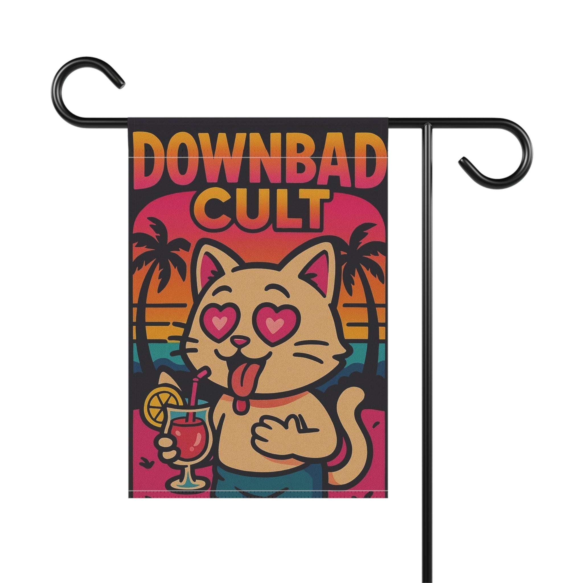 Whimsical Garden Banner - Downbad Cult Design