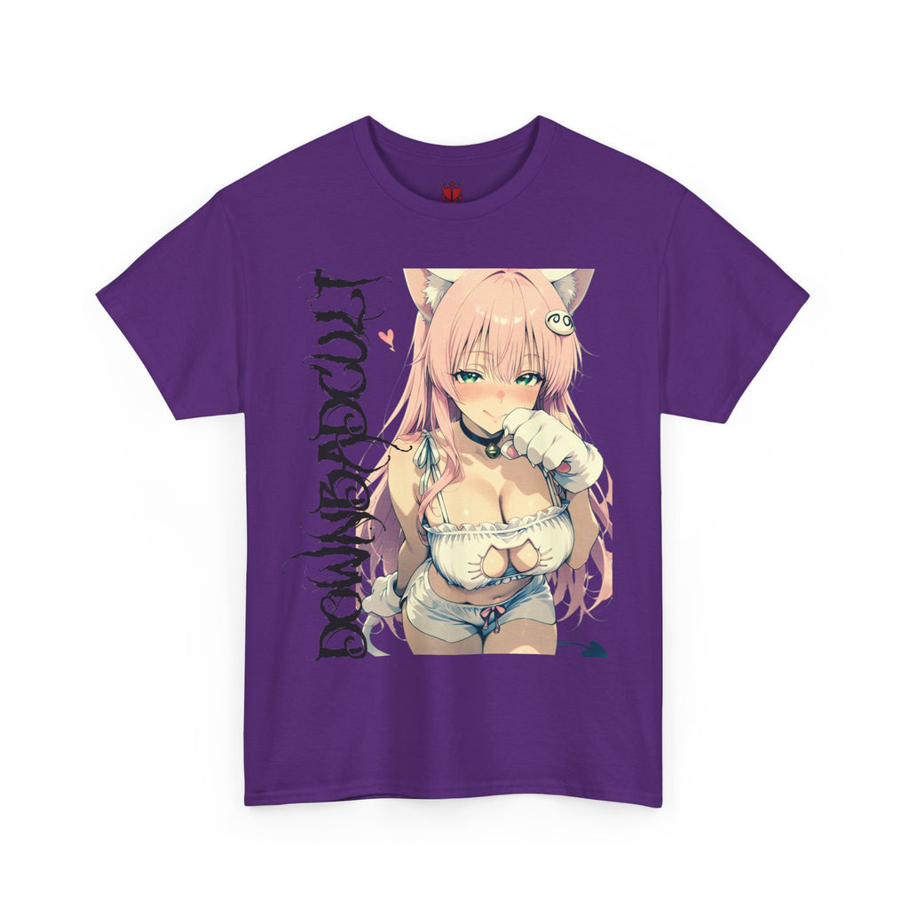 DownBadCult Anime Unisex Heavy Cotton Tee