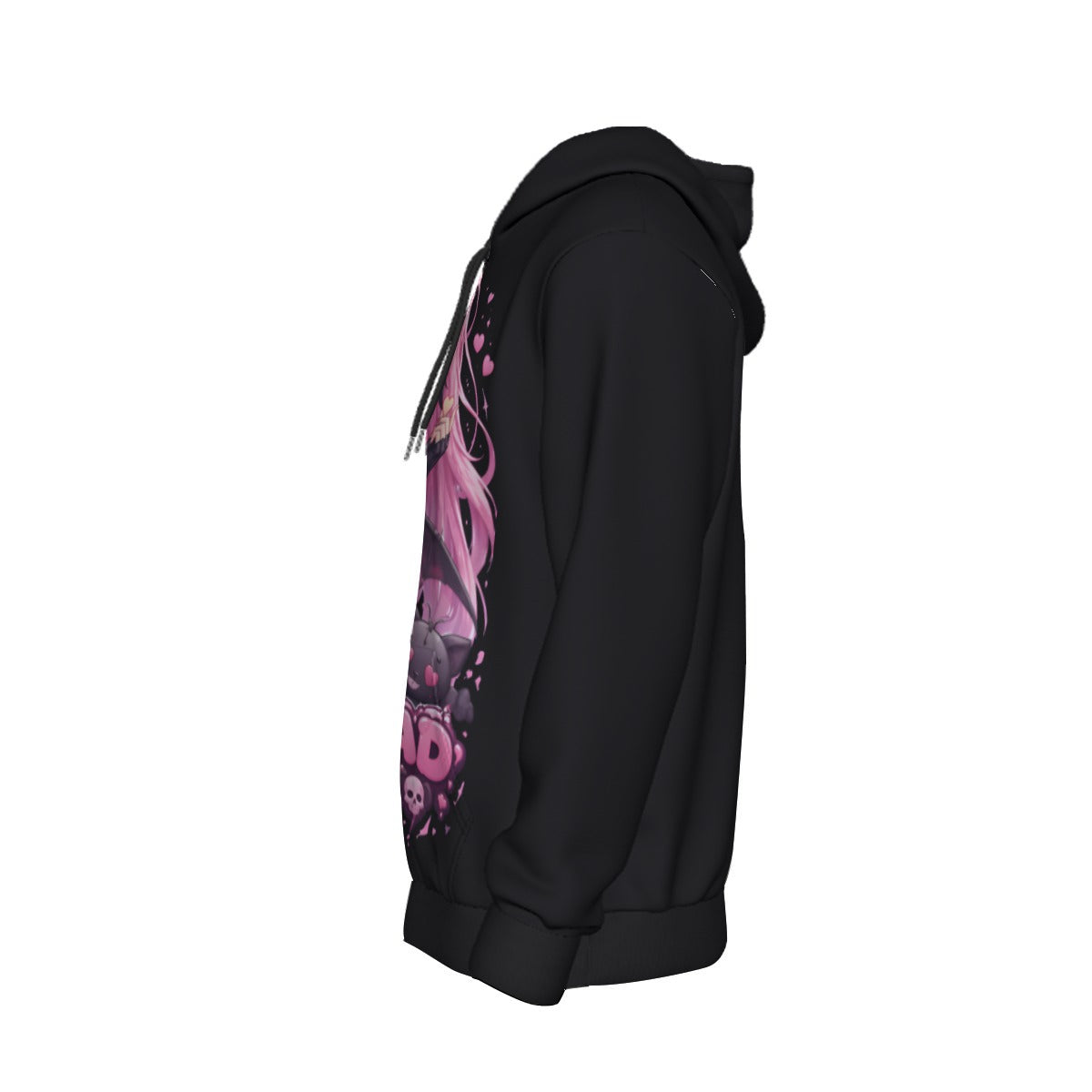 Black DBC Yandere Pullover Hoodie