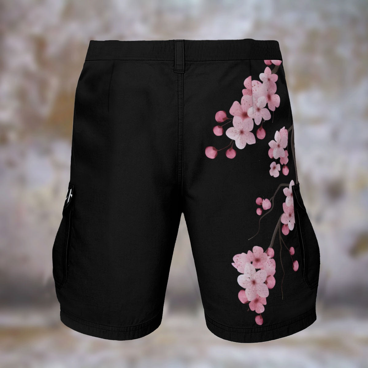 Japanese Sakura Cargo Shorts