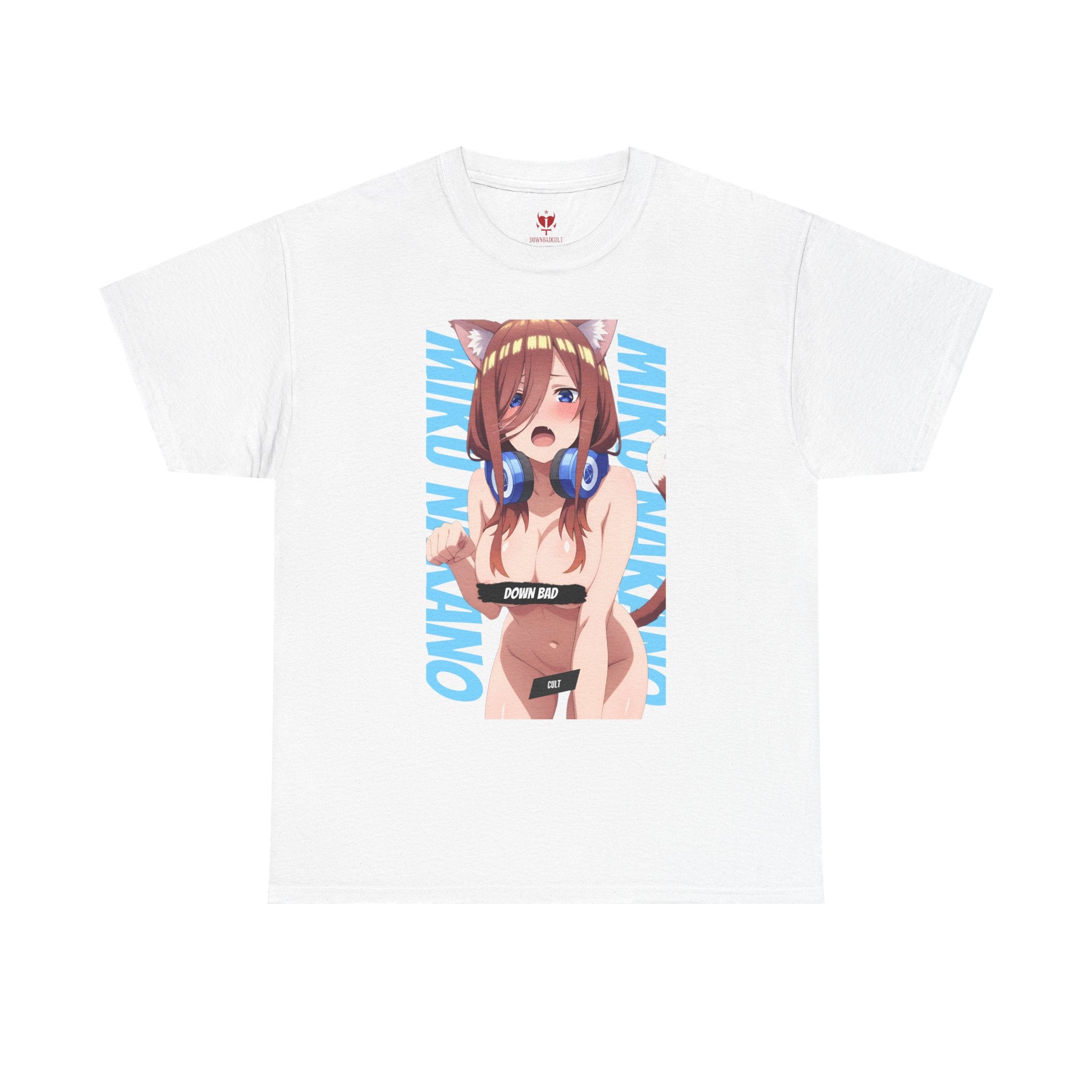 DownBadCult 'Miku Nakano' Anime Graphic Tee