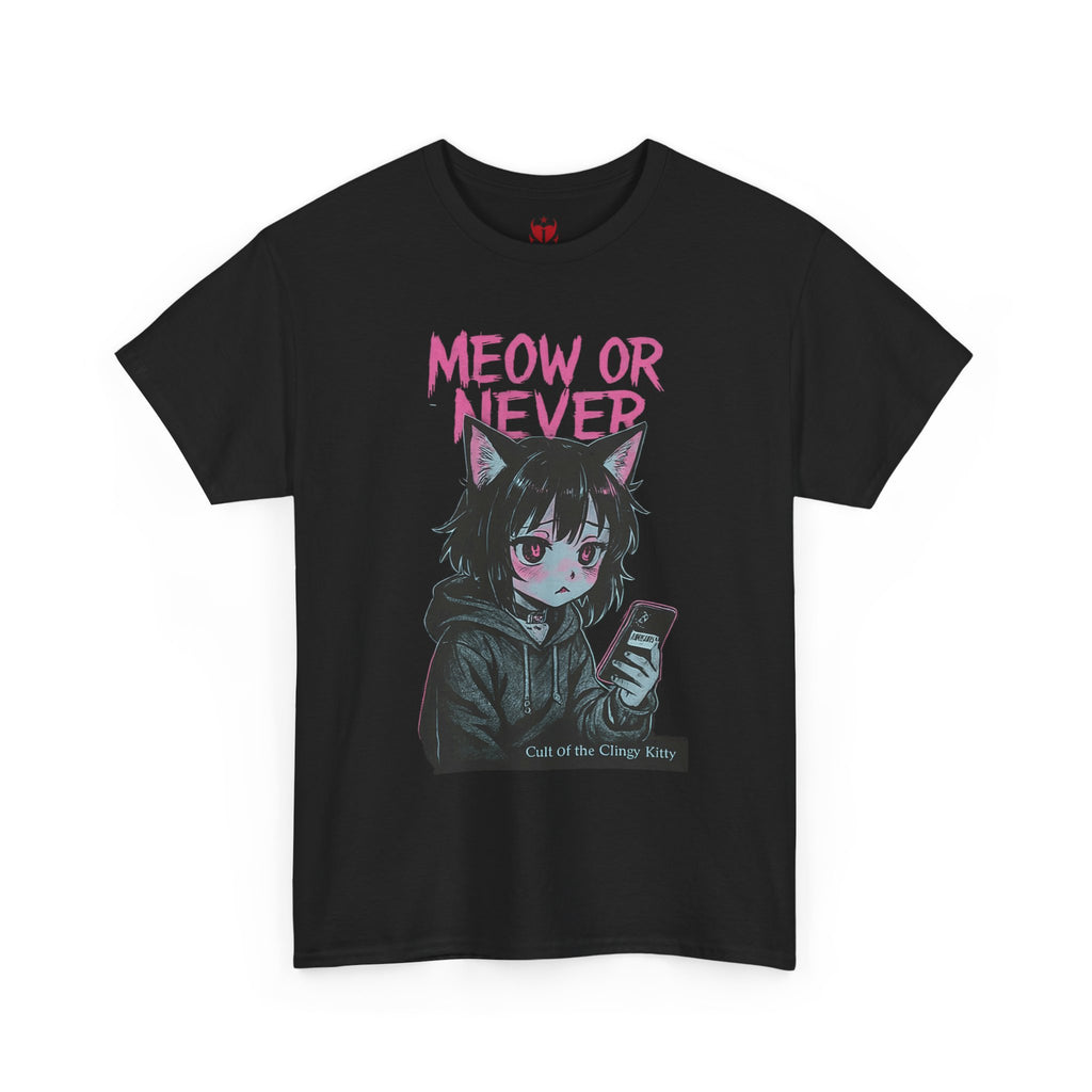 'Meow or Never' Graphic Shirt