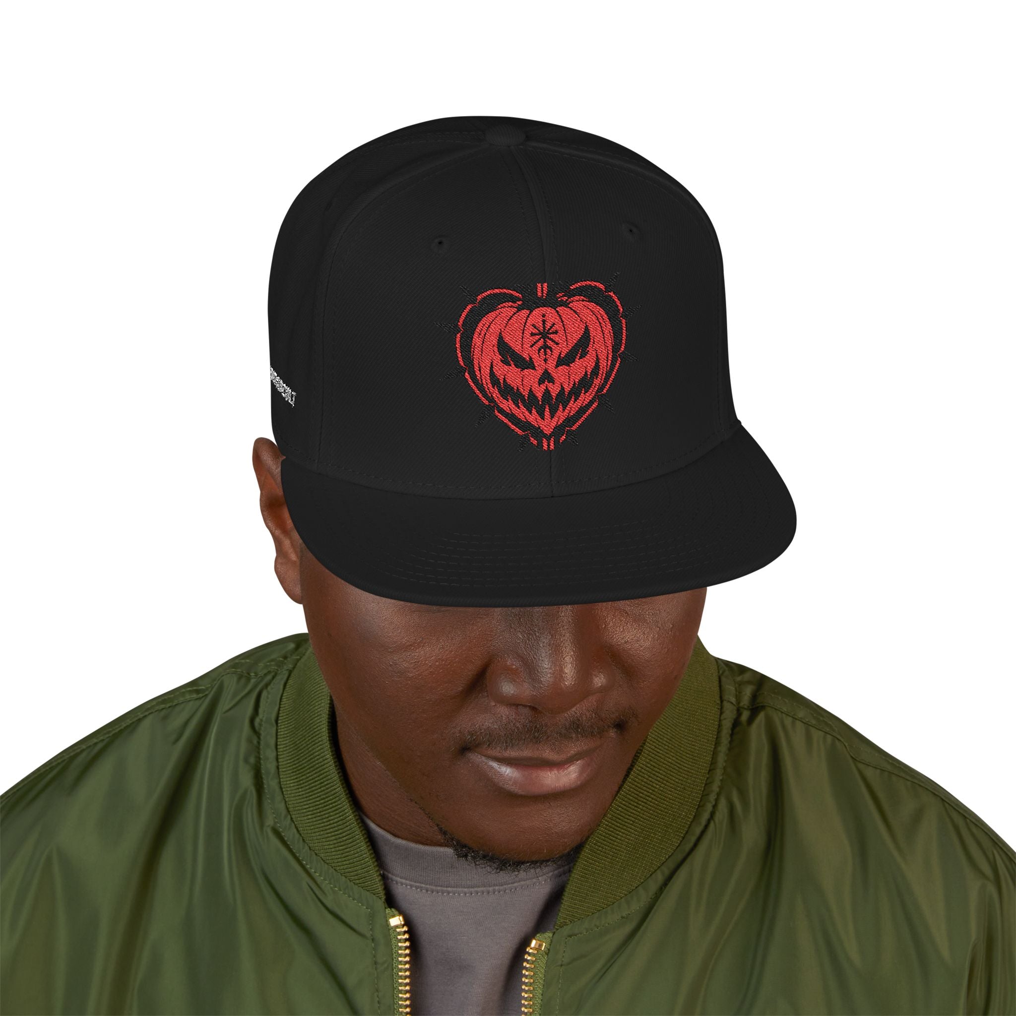 Pumpkin Smile Snapback Hat