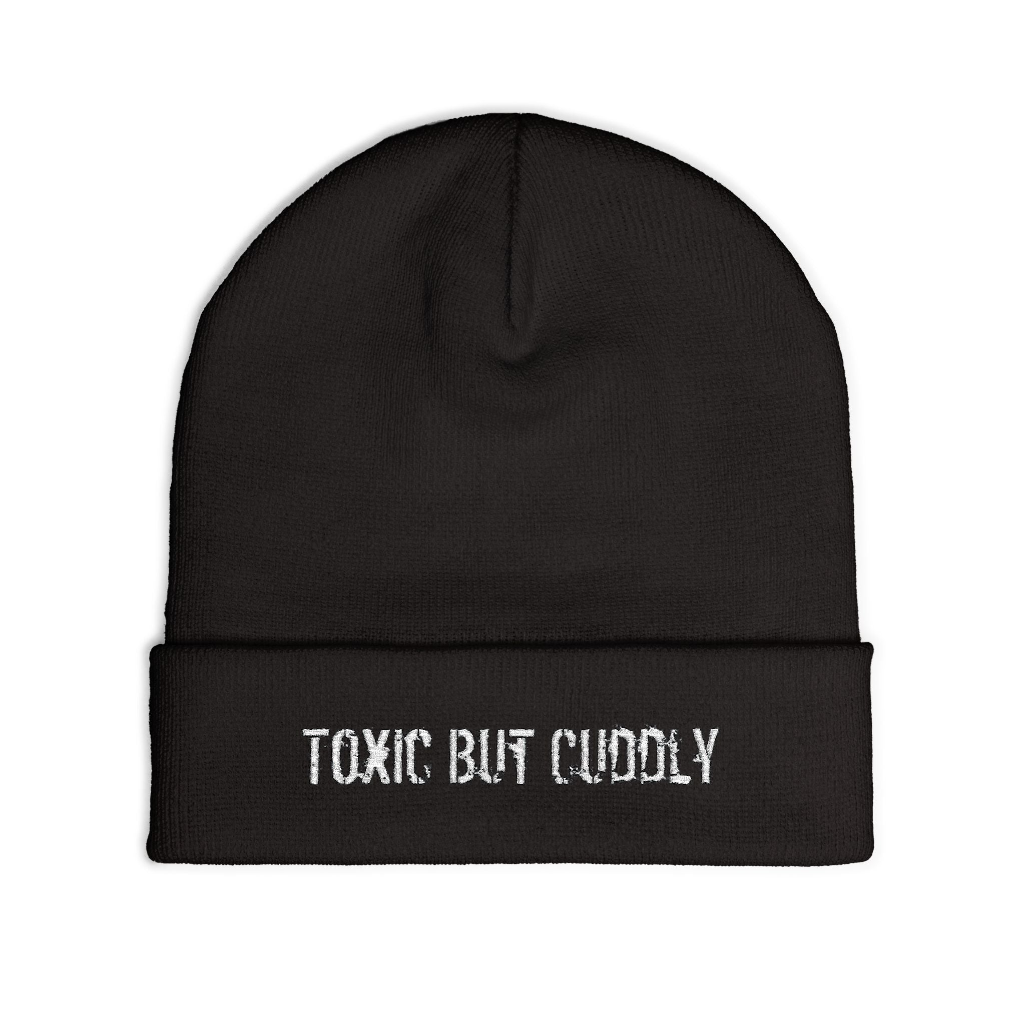 Toxic But Cuddly Knit Beanie