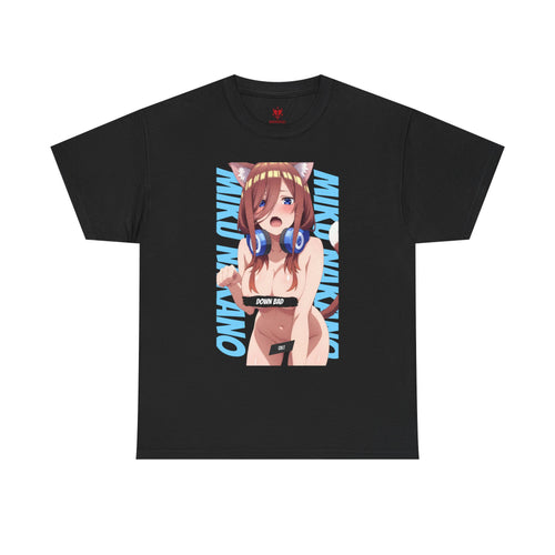 DownBadCult 'Miku Nakano' Anime Graphic Tee