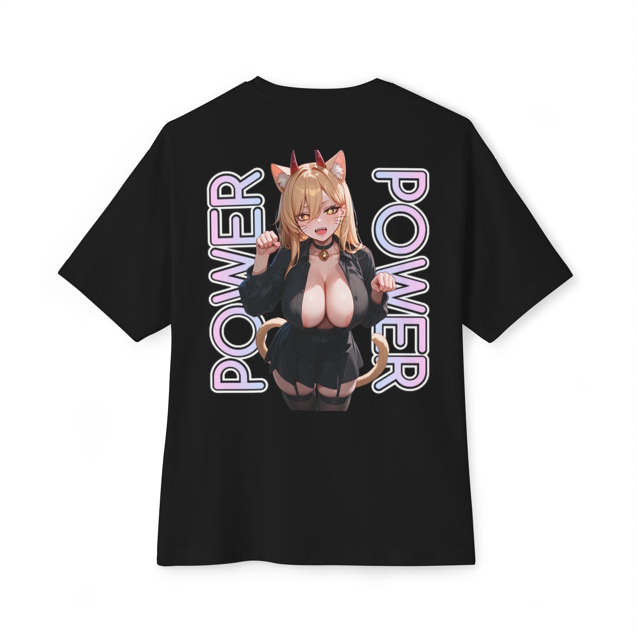 Power Cat Anime T-Shirt